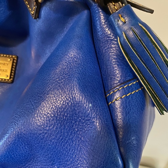 *SOLD*Dooney and Bourke Toledo Hobo in Royal Blue Should Bag - Picture 7 of 10